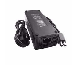 EU Plug AC 100 v ~ 240 v Adapter Netsnoer voor XBOX 360 AC Adapter Oplader LED Indicator Vervanging Lader voor X-BOX 360 <br />
 Dpower
