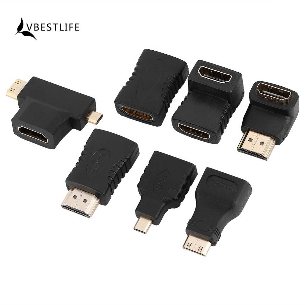 Myxl 7 Stkspartij Meerdere Hdmi Kabel Connector Adapters Schuine Mini Micro Mannelijke Vrouwelijke Uhd Converters Voor Digitale Camera Vbestlife myxl kopen in de aanbieding Myxl 7 Stkspartij Meerdere Hdmi Kabel Connector Adapters Schuine Mini Micro Mannelijke Vrouwelijke Uhd Converters Voor Digitale Camera Vbestlife myxl kopen in de aanbieding