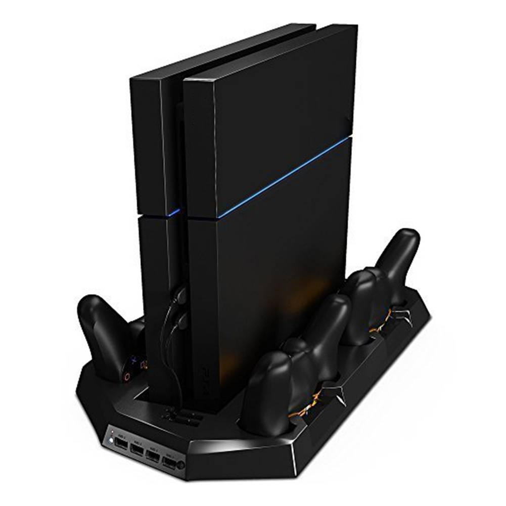 Myxl Vertical Dual Charging Dock Base Station Stand 3 Usb Hub Port Cooling Fan Cooler For Sony Play 4 Ps4 Psp Controller Alloyseed myxl kopen in de aanbieding Myxl Vertical Dual Charging Dock Base Station Stand 3 Usb Hub Port Cooling Fan Cooler For Sony Play 4 Ps4 Psp Controller Alloyseed myxl kopen in de aanbieding