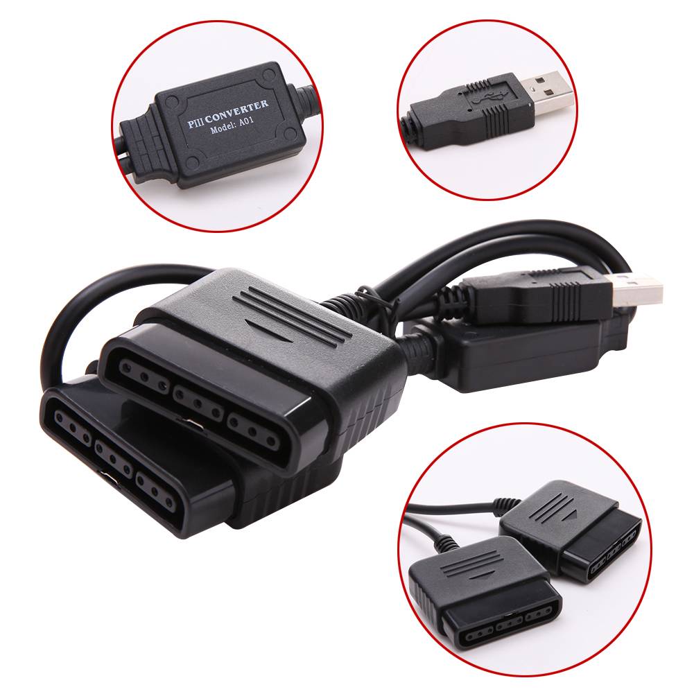 Myxl Controller Adapter Converter Voor Sony Ps1 Ps2 Naar Pc Usb 20 Wired Alloyseed myxl kopen in de aanbieding