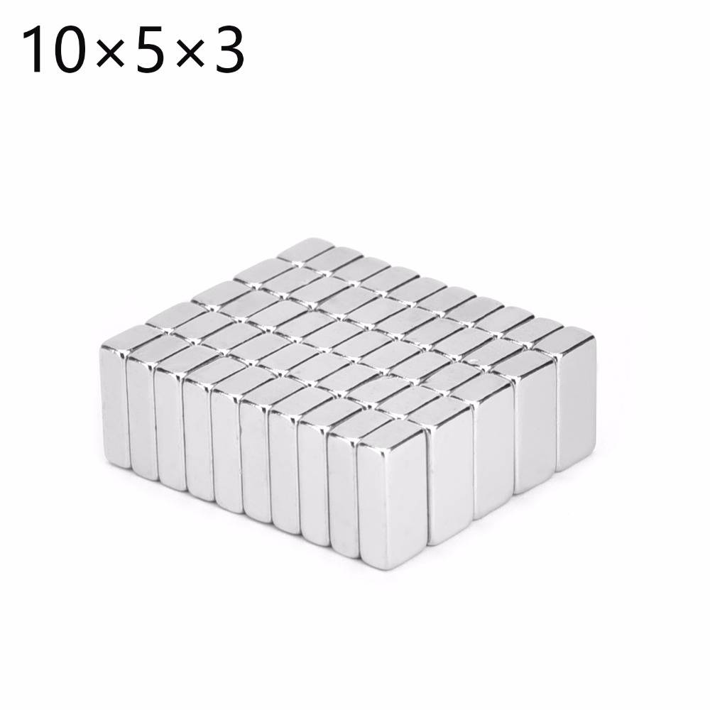 Myxl Koop 50 Stks 10 5 3 10X5X3 Cuboid Permenent Sterke Magneet Zeldzame Aarde Neodymium N50 Magneten 10 5 3Mm myxl kopen in de aanbieding Myxl Koop 50 Stks 10 5 3 10X5X3 Cuboid Permenent Sterke Magneet Zeldzame Aarde Neodymium N50 Magneten 10 5 3Mm myxl kopen in de aanbieding