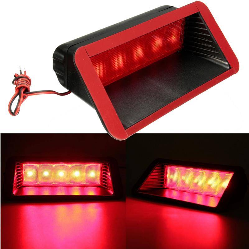 Myxl Universele 12 V Auto 5 Led Waarschuwing Achterlichten 3Rd Derde Remlicht Stop Mistlamp Hoge Mount Lamp Rood myxl kopen in de aanbieding Myxl Universele 12 V Auto 5 Led Waarschuwing Achterlichten 3Rd Derde Remlicht Stop Mistlamp Hoge Mount Lamp Rood myxl kopen in de aanbieding