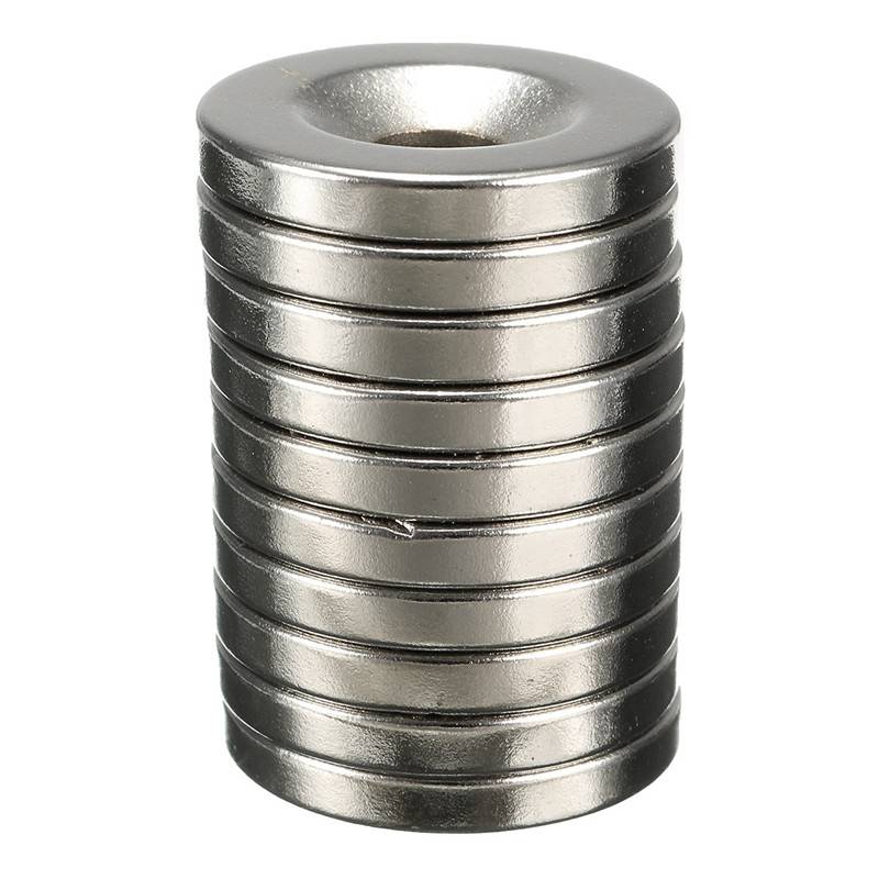 Myxl 10 Stkspak 20X3Mm Gat 5Mm Ring Zeldzame Aarde Sterke Verzonken Neodymium Magneten N35 myxl kopen in de aanbieding Myxl 10 Stkspak 20X3Mm Gat 5Mm Ring Zeldzame Aarde Sterke Verzonken Neodymium Magneten N35 myxl kopen in de aanbieding