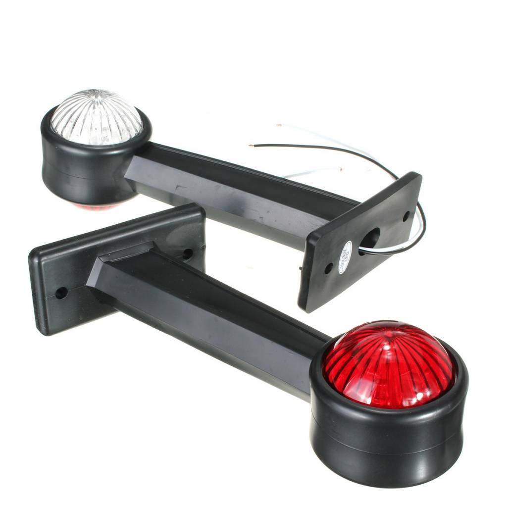 Myxl 2X1224 V Led Side Outline Stalk Marker Licht Lamp E8 E Mark Vrachtwagen myxl kopen in de aanbieding Myxl 2X1224 V Led Side Outline Stalk Marker Licht Lamp E8 E Mark Vrachtwagen myxl kopen in de aanbieding