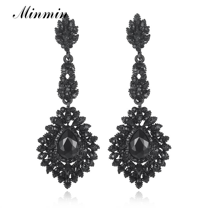 Myxl Minmin Crystal Teardrop Lange Oorbellen Zwarte Kleur Kroonluchter Opknoping Vintage Bruids Sieraden Voor Vrouwen Eh192 myxl kopen in de aanbieding Myxl Minmin Crystal Teardrop Lange Oorbellen Zwarte Kleur Kroonluchter Opknoping Vintage Bruids Sieraden Voor Vrouwen Eh192 myxl kopen in de aanbieding