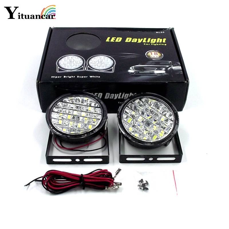 Myxl Yituancar 2 Stksset 2X18 Leds 18 W Auto Mistlamp Led Drl Dagrijverlichting E4 Styling Bron Voor Motorfiets 4X4 4Wd Suv myxl kopen in de aanbieding Myxl Yituancar 2 Stksset 2X18 Leds 18 W Auto Mistlamp Led Drl Dagrijverlichting E4 Styling Bron Voor Motorfiets 4X4 4Wd Suv myxl kopen in de aanbieding