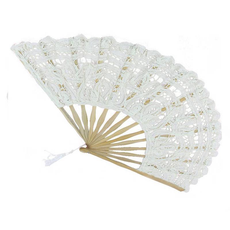 Myxl Wit Met De Hand En Zorg Gemaakte Katoenen Kant Folding Ventilator Party Bridal Wedding Decor myxl kopen in de aanbieding Myxl Wit Met De Hand En Zorg Gemaakte Katoenen Kant Folding Ventilator Party Bridal Wedding Decor myxl kopen in de aanbieding