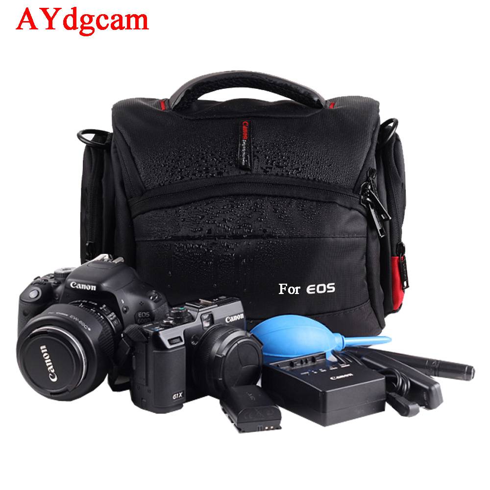 Versnellen Tien jaar Fantasierijk Waterdichte camera tas voor canon eos dslr 750d 700d 650d 600d 100d 760D 6D  70D 1200D 550D 60D 7D t5i t6i 5D3 5D4 5DS SX50