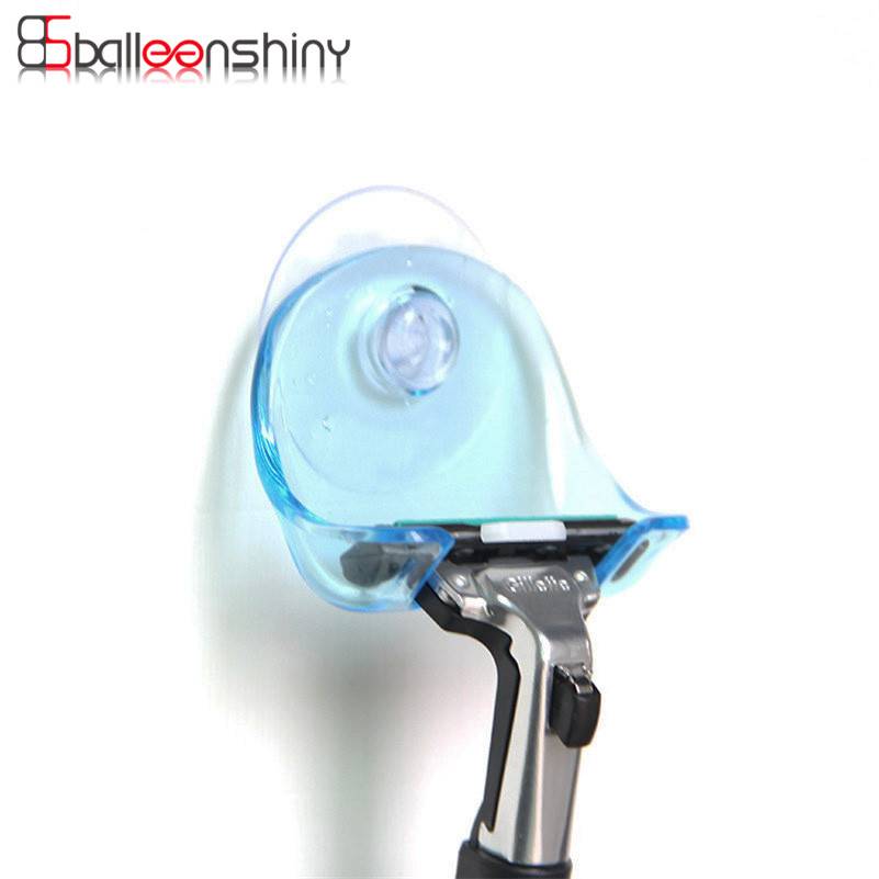 Myxl Scheerapparaat Opknoping Rack Clear Opslag Plank Badkamer Sucker Zuignap Scheermes myxl kopen in de aanbieding