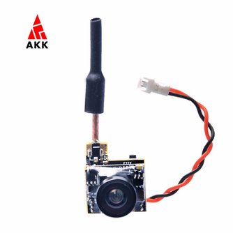 AKK BS2 5.8G 48CH 25 mW VTX 600TVL 1/3 Cmos AIO FPV Camera voor FPV Drone Zoals Tiny Whoop Blade Inductrix etc