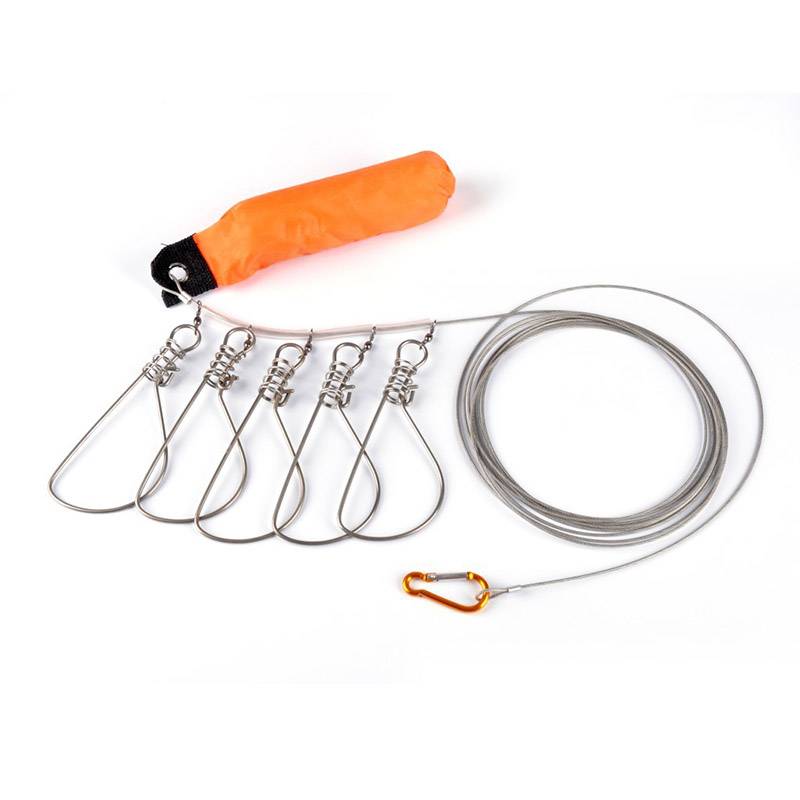 Myxl 1 St 5 Snaps Rvs Touwen Float Vis Stringer Vissen Lock Touw Voor Accessoires China Visgerei myxl kopen in de aanbieding Myxl 1 St 5 Snaps Rvs Touwen Float Vis Stringer Vissen Lock Touw Voor Accessoires China Visgerei myxl kopen in de aanbieding