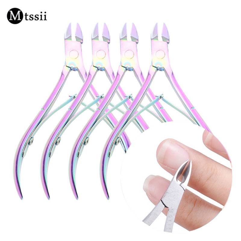 Myxl 1 St Mtssii Nail Cuticle Nipper Regenboog Clipper Schaar Dode Huid Remover Manicure Art Tool myxl kopen in de aanbieding Myxl 1 St Mtssii Nail Cuticle Nipper Regenboog Clipper Schaar Dode Huid Remover Manicure Art Tool myxl kopen in de aanbieding