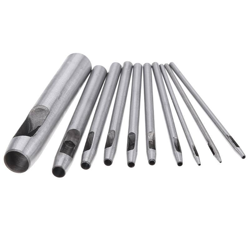 Myxl 10 Stks Diy Met De Hand En Zorg Gemaakte Riem Ponsen Leer Perforator Holle Boren Gereedschap Lederen Handwerk Puncher Set Tool myxl kopen in de aanbieding Myxl 10 Stks Diy Met De Hand En Zorg Gemaakte Riem Ponsen Leer Perforator Holle Boren Gereedschap Lederen Handwerk Puncher Set Tool myxl kopen in de aanbieding