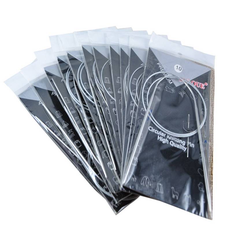 Myxl 11 Stks 80 Cm Roestvrij Rondbreinaalden Circulaire Breien Pins Gehaakte Weven Handwerken Gereedschap myxl kopen in de aanbieding Myxl 11 Stks 80 Cm Roestvrij Rondbreinaalden Circulaire Breien Pins Gehaakte Weven Handwerken Gereedschap myxl kopen in de aanbieding