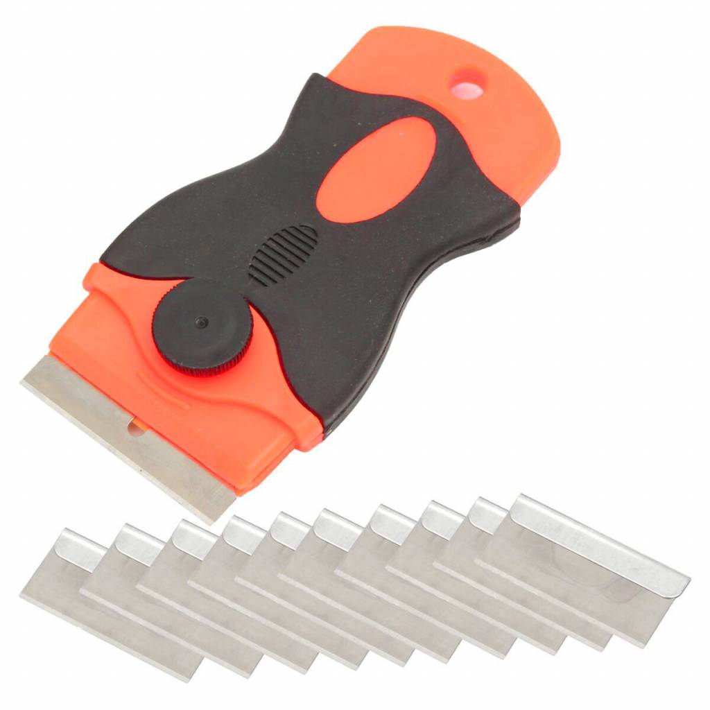 Myxl 10 Stksauto Sticker Remover Blades Set Scheermes Venster Schraper Tint Spatel Gereedschap myxl kopen in de aanbieding Myxl 10 Stksauto Sticker Remover Blades Set Scheermes Venster Schraper Tint Spatel Gereedschap myxl kopen in de aanbieding