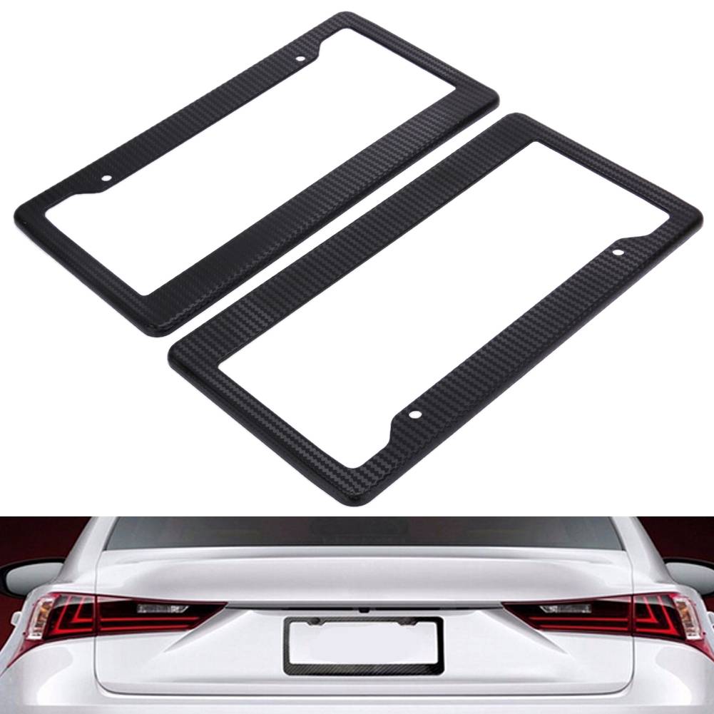 Myxl 2 Stks Koolstofvezel Patroon Abs Auto Nummerplaat Frames Tag Covers Zwart Voor Voertuigen Vs Canada Standaard Me3L myxl kopen in de aanbieding Myxl 2 Stks Koolstofvezel Patroon Abs Auto Nummerplaat Frames Tag Covers Zwart Voor Voertuigen Vs Canada Standaard Me3L myxl kopen in de aanbieding