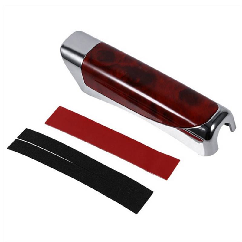 Myxl 2017Rode Auto Koolstofvezel Stijl E Handrem Breken Protector Decoratie Cover myxl kopen in de aanbieding