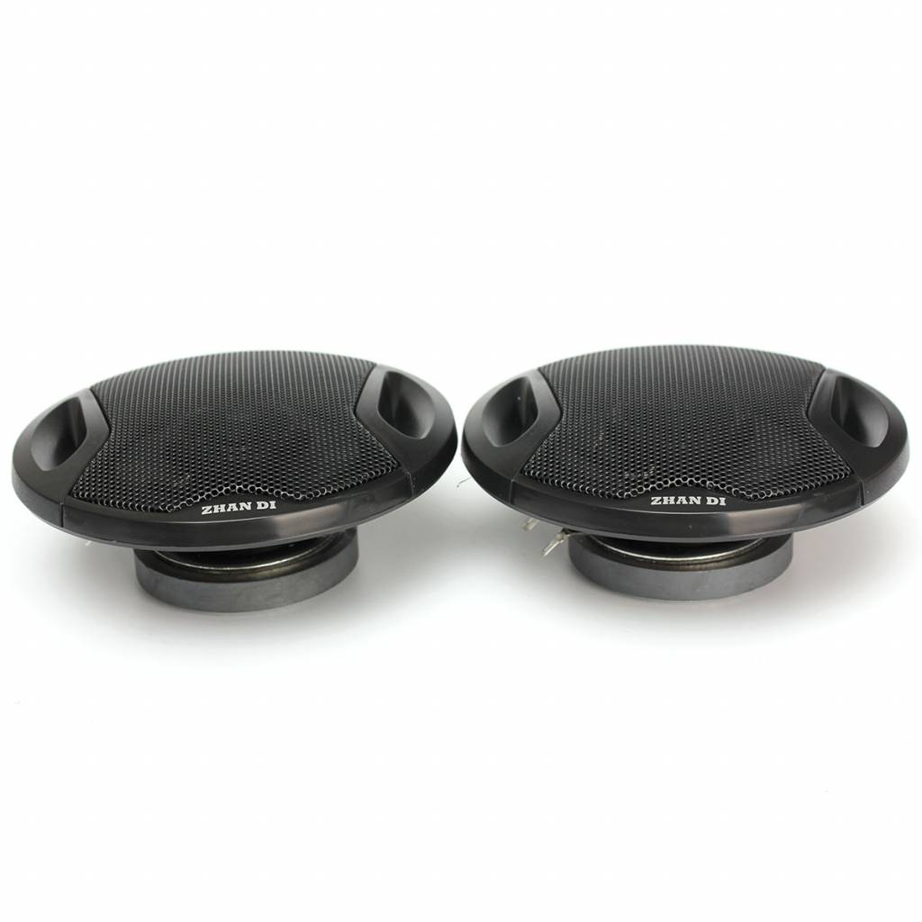 Paar 4 Inch 10 cm Auto Speakers/Auto Tweeters Dual Kegel Coaxiale Van Voor Achter Deur Dash 240 W