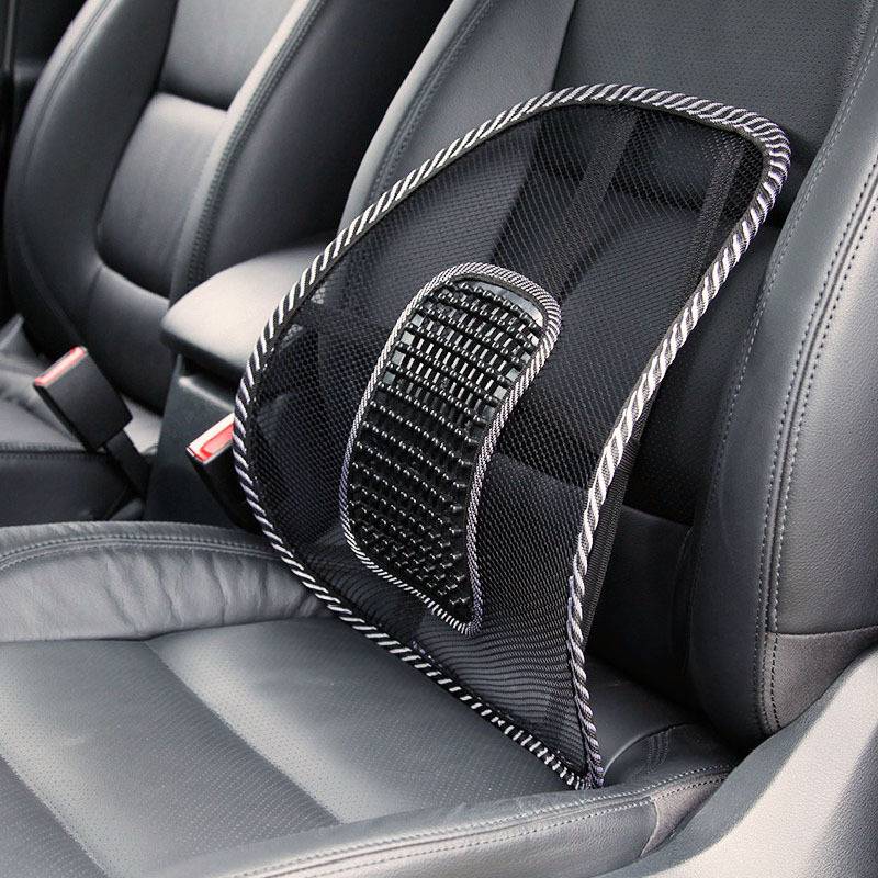 Universele Auto Achterbank Ondersteuning Mesh Lumbale Terug Brace Cool zomer  Autostoel Kantoor Thuis Kussen Taille Terug Ondersteuning Auto Styling