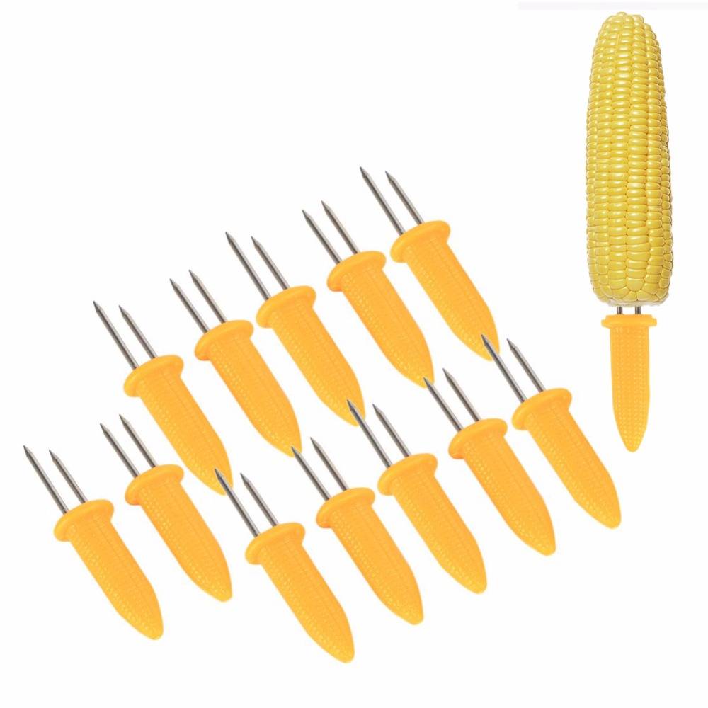 Myxl 8 Stks Rvs Corn Houders Barbecue Accessoires Grill Gereedschap Keuken Bbq Eten Spiesjeshond Vlees Vorken Tool myxl kopen in de aanbieding Myxl 8 Stks Rvs Corn Houders Barbecue Accessoires Grill Gereedschap Keuken Bbq Eten Spiesjeshond Vlees Vorken Tool myxl kopen in de aanbieding