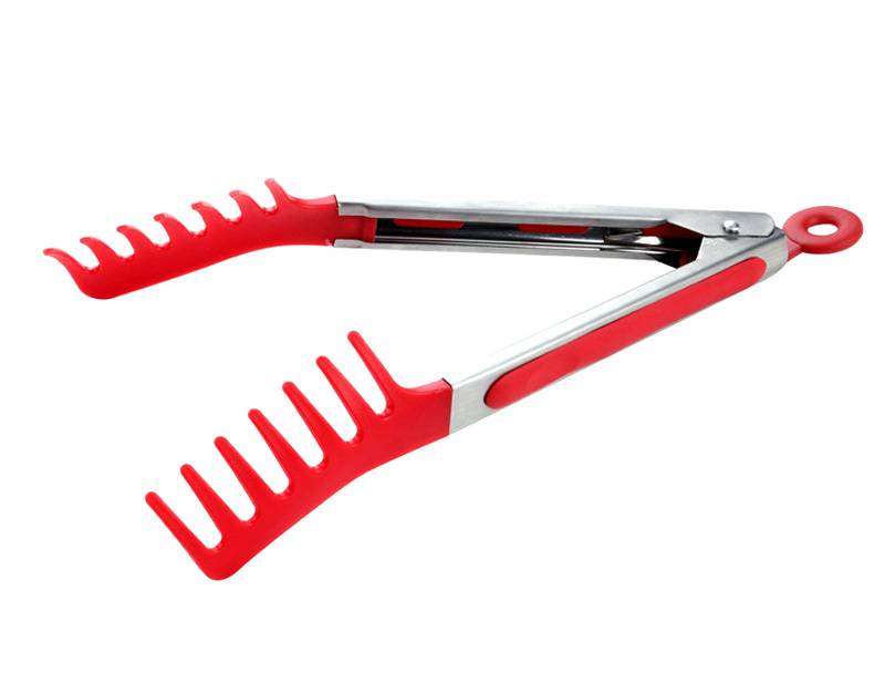 Myxl Plastic Barbecue Klemmen Kammen Vorm Spaghetti Noedels Clip Keuken Koken Gereedschap myxl kopen in de aanbieding