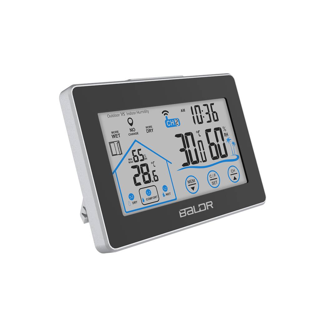 Myxl Draadloze Lcd Weerstation Touch Indoor Outdoor Temperatuur Vochtigheidsmeter Hygrometer Klok Digitale Thermometer myxl kopen in de aanbieding Myxl Draadloze Lcd Weerstation Touch Indoor Outdoor Temperatuur Vochtigheidsmeter Hygrometer Klok Digitale Thermometer myxl kopen in de aanbieding