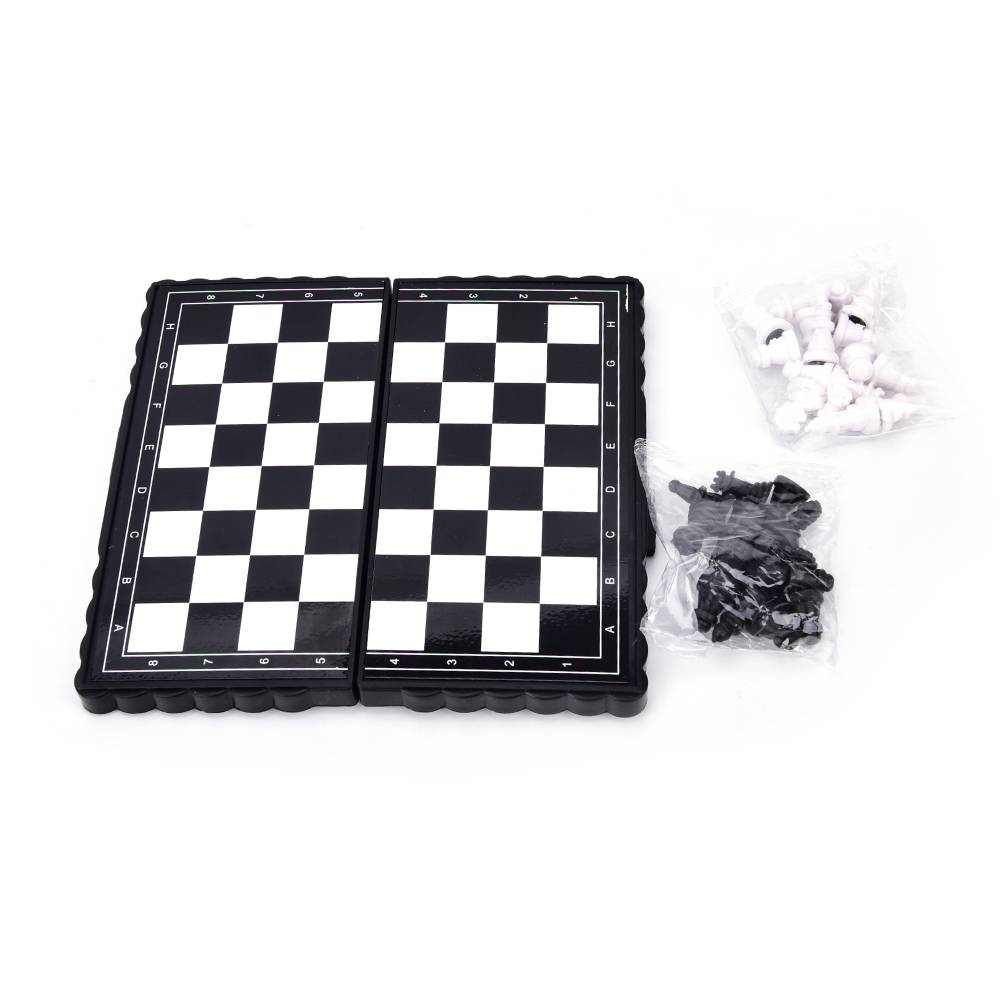 Myxl 1 Set Vouwen Magnetische Plastic Schaken Board Met Stukken Games Accessoires myxl kopen in de aanbieding