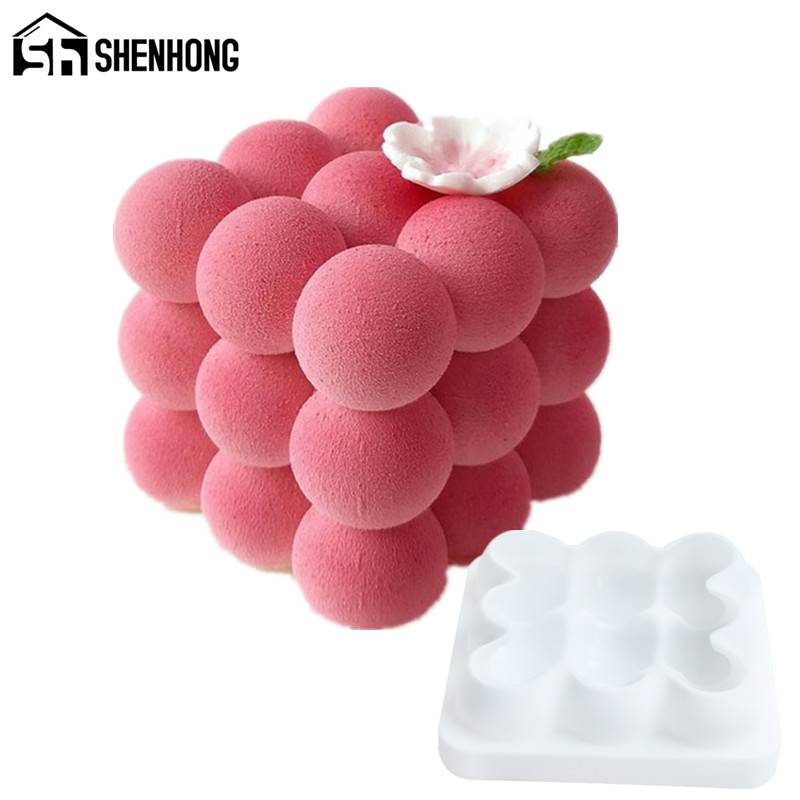 Myxl Shenhong 3X3 Spheres Uit De Serie Geometrische Desserts 3D Siliconen Art Mold Cake Bakken Chocolade Mousse Gebak Mould myxl kopen in de aanbieding Myxl Shenhong 3X3 Spheres Uit De Serie Geometrische Desserts 3D Siliconen Art Mold Cake Bakken Chocolade Mousse Gebak Mould myxl kopen in de aanbieding