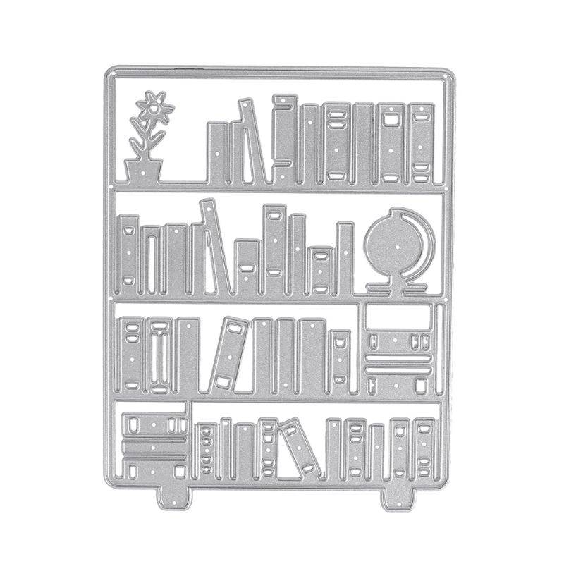 Myxl Boekenplank Metalen Snijden Sterven Stencils Voor Scrapbooking Decorating Craft Album Diy Papier Kaart Handwerk Gereedschap myxl kopen in de aanbieding Myxl Boekenplank Metalen Snijden Sterven Stencils Voor Scrapbooking Decorating Craft Album Diy Papier Kaart Handwerk Gereedschap myxl kopen in de aanbieding