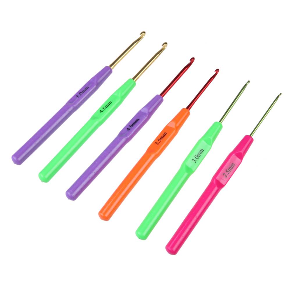 Myxl Koop 6 Stksset Diverse Verschillende Maten Aluminium Plastic Handvat Haaknaalden Breien Garen Naalden Weave Craft Set 25 5Mm myxl kopen in de aanbieding Myxl Koop 6 Stksset Diverse Verschillende Maten Aluminium Plastic Handvat Haaknaalden Breien Garen Naalden Weave Craft Set 25 5Mm myxl kopen in de aanbieding