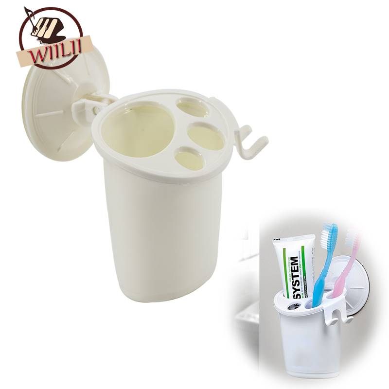 Myxl 1 Set Plastic Muur Opknoping Sucker Tandenborstel Doos Scheerapparaat Rack Badkamer Tool myxl kopen in de aanbieding Myxl 1 Set Plastic Muur Opknoping Sucker Tandenborstel Doos Scheerapparaat Rack Badkamer Tool myxl kopen in de aanbieding