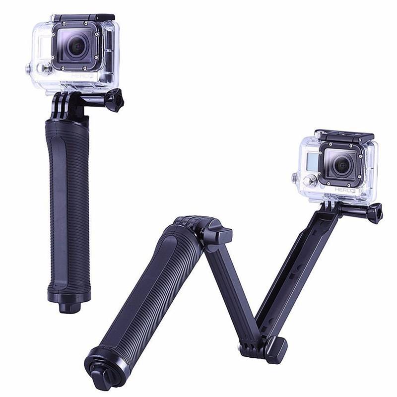 Myxl Gopro Accessoires 3 Manier Grip Arm Statief Monopod Mount Voor Sport Action Camera Hero 4 3 3 Xiaomi Xiaoyi Sj 4000 5000 6000 myxl kopen in de aanbieding