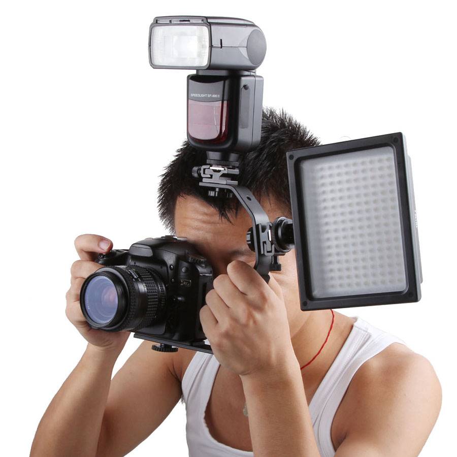 Myxl Camera Flash Adapter Sb900 580Ex Light Stand Dubbele Flitsschoen Mount Houder Fotografie Studio Accessoires myxl kopen in de aanbieding Myxl Camera Flash Adapter Sb900 580Ex Light Stand Dubbele Flitsschoen Mount Houder Fotografie Studio Accessoires myxl kopen in de aanbieding