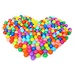 100 stks Kleurrijke Plastic Ballen Grappig Speelgoed Zachte Oceaan Bal Ballen voor De Zwembad Baby Swim Pit Speelgoed Outdoor Stressbal ballonnen