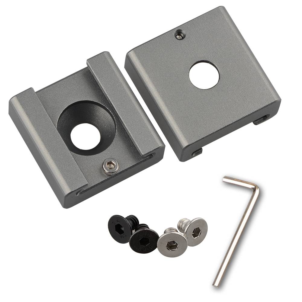 Myxl 2 Stks Camvate Koude Schoen Mount Adapter Bracket Hotshoe Met 14 Montagegaten myxl kopen in de aanbieding