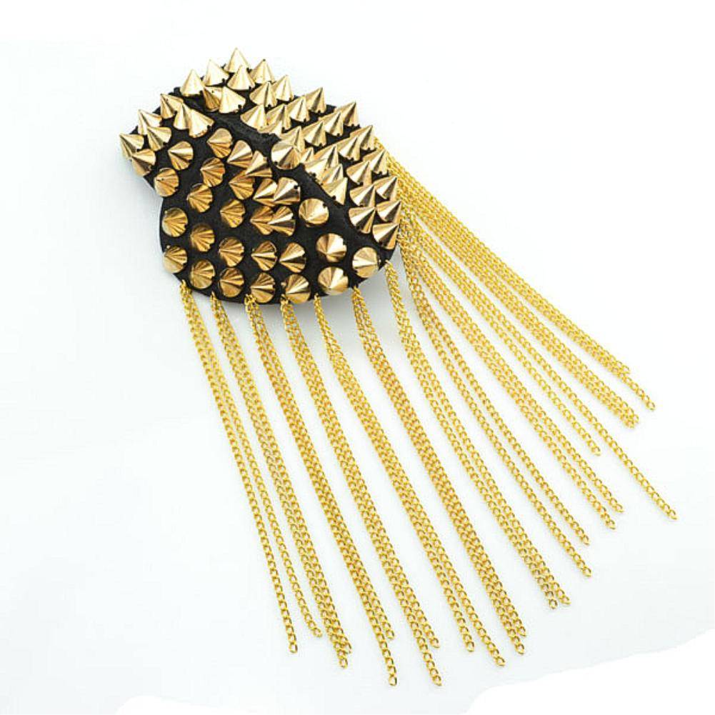 Myxl Coolkleding Decor Epaulet Gothic Punk Klinknagels Board Mark Gold Metalen Kwastje Stud Spike Epaulette Schouder Es1600 myxl kopen in de aanbieding Myxl Coolkleding Decor Epaulet Gothic Punk Klinknagels Board Mark Gold Metalen Kwastje Stud Spike Epaulette Schouder Es1600 myxl kopen in de aanbieding