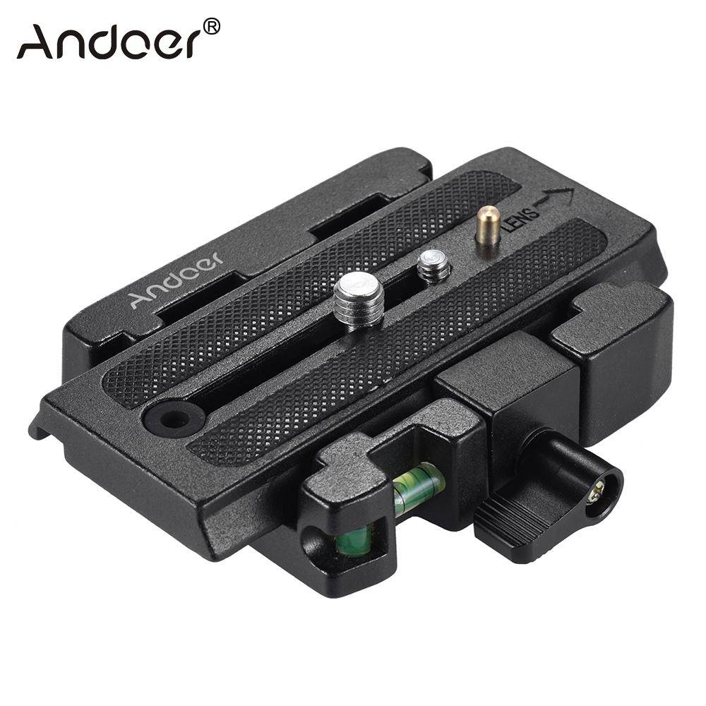 Myxl Andoer Video Camera Statief Quick Release Clamp Adapter Met Plaat Compatibel Voor Manfrotto 501 500Ah Q5 Hoofd myxl kopen in de aanbieding Myxl Andoer Video Camera Statief Quick Release Clamp Adapter Met Plaat Compatibel Voor Manfrotto 501 500Ah Q5 Hoofd myxl kopen in de aanbieding