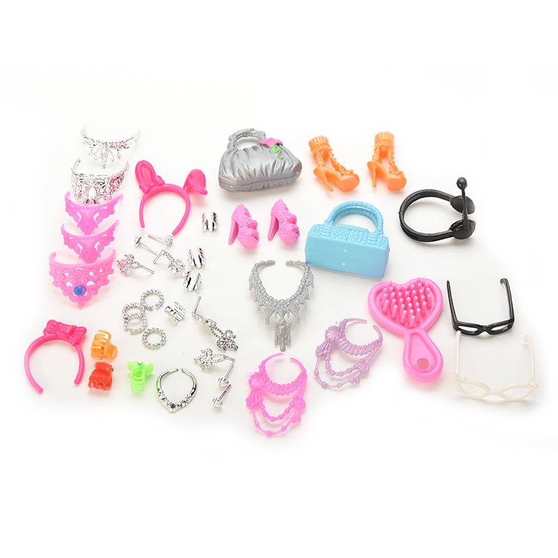 Myxl 1 Set Pop Accessoire Sieraden Ketting Earring Strik Crown Tas Schoenen Voor Barbie Poppen myxl kopen in de aanbieding Myxl 1 Set Pop Accessoire Sieraden Ketting Earring Strik Crown Tas Schoenen Voor Barbie Poppen myxl kopen in de aanbieding