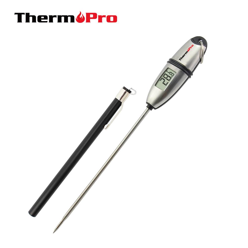 Myxl Originele Thermopro Tp 02S Instant Lezen Digitale Koken Thermometer Met Rvs Sonde Voor Voedsel Vlees Grill Bbq myxl kopen in de aanbieding Myxl Originele Thermopro Tp 02S Instant Lezen Digitale Koken Thermometer Met Rvs Sonde Voor Voedsel Vlees Grill Bbq myxl kopen in de aanbieding