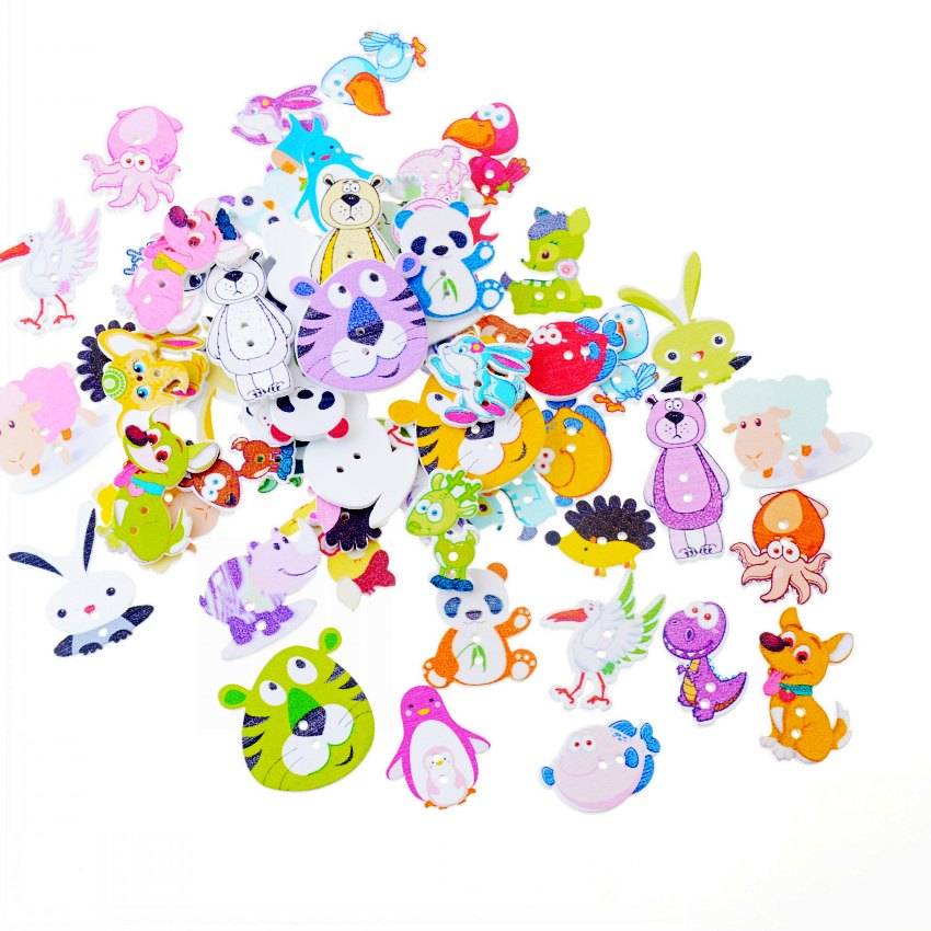 Myxl 100 Stks Gemengde 2 Gaten Decoratieve Knoppen Mooie Cartoon Dieren Hout Naaien Scrapbooking J3668 myxl kopen in de aanbieding Myxl 100 Stks Gemengde 2 Gaten Decoratieve Knoppen Mooie Cartoon Dieren Hout Naaien Scrapbooking J3668 myxl kopen in de aanbieding