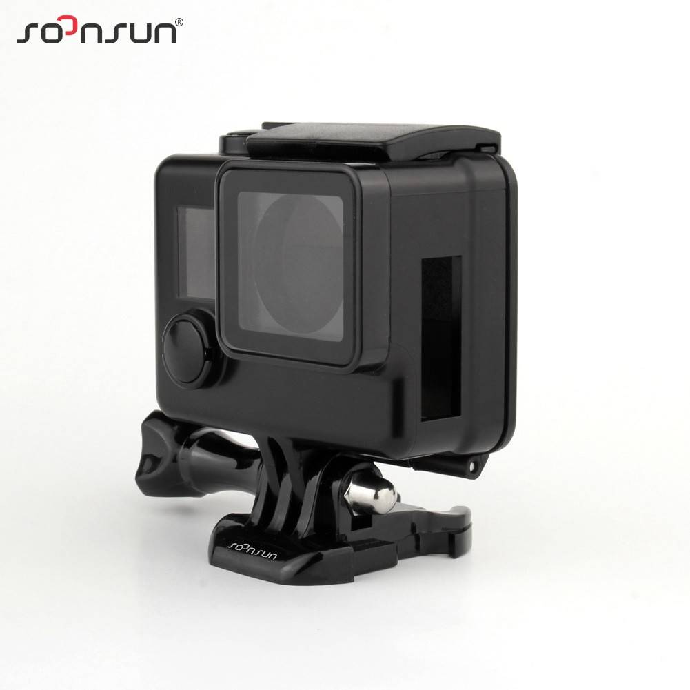 Myxl Soonsun Blackout Skeleton Behuizing Case Hard Voor Gopro Hero 4 3 3 Side Open Beschermende Go Pro Accessoires myxl kopen in de aanbieding Myxl Soonsun Blackout Skeleton Behuizing Case Hard Voor Gopro Hero 4 3 3 Side Open Beschermende Go Pro Accessoires myxl kopen in de aanbieding