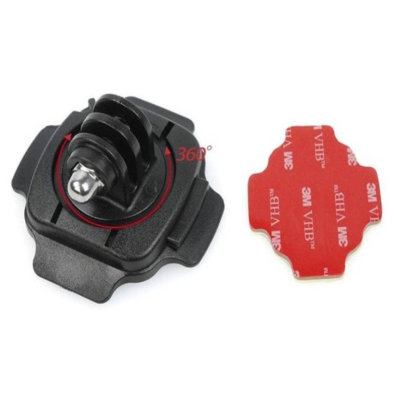 Myxl 360 Motorhelm Rotary Klevende Basis Mounts Voor Gopro Hero5 3 4 Sessie Sj4000 Xiaomi Yi 4 K Eken Action Camera Accessoires myxl kopen in de aanbieding