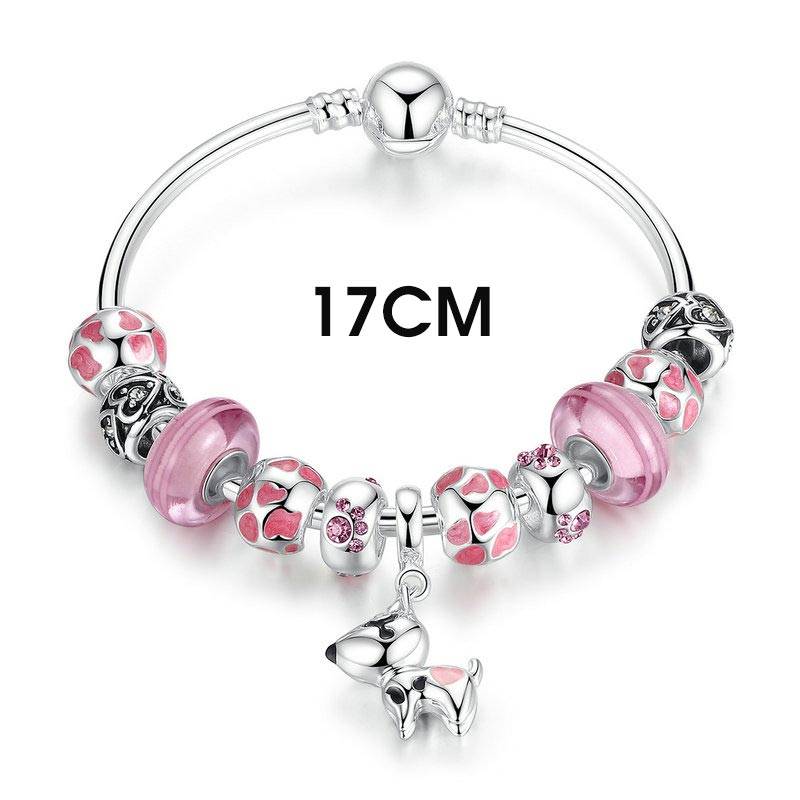 Myxl Collectie Zilveren Kleur Mooie Hond Hanger Roze Europese Glazen Kralen Charm Armbanden Bangles Sieraden Pa3810 Bamoer myxl kopen in de aanbieding Myxl Collectie Zilveren Kleur Mooie Hond Hanger Roze Europese Glazen Kralen Charm Armbanden Bangles Sieraden Pa3810 Bamoer myxl kopen in de aanbieding