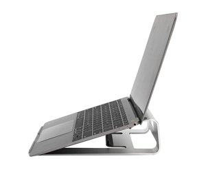 Overvloedig vertegenwoordiger legering Aluminium Laptop Stand Houder Dock Bureau Pad Voor MacBook Pro Air Tablet  Notebook Draagbare Metalen Laptop Cooling Pad Cooler Stand <br /> S SKYEE