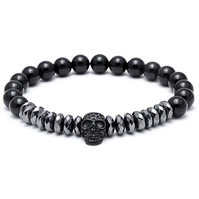 Myxl Zwart Titanium Stalen Schedel Armband Mannen 8Mm Onyx Natuursteen Kralen Bedelarmband Mannelijke Sieraden Mode Mcllroy myxl kopen in de aanbieding Myxl Zwart Titanium Stalen Schedel Armband Mannen 8Mm Onyx Natuursteen Kralen Bedelarmband Mannelijke Sieraden Mode Mcllroy myxl kopen in de aanbieding