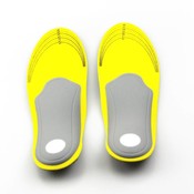 MOONBIFFY voetverzorging 1 paar 3D premium vrouwen mannen comfortabele schoenen orthopedische inlegzolen inserts hoge steunzool pad