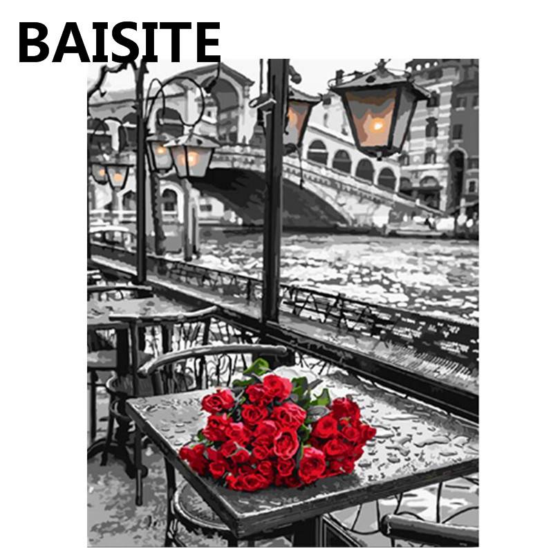 Myxl Baisite Framed Landschap Diy Olieverfschilderij Van Nummers Foto Trein Schilderen Kalligrafie Home Decor Art E745 40X50 myxl kopen in de aanbieding Myxl Baisite Framed Landschap Diy Olieverfschilderij Van Nummers Foto Trein Schilderen Kalligrafie Home Decor Art E745 40X50 myxl kopen in de aanbieding
