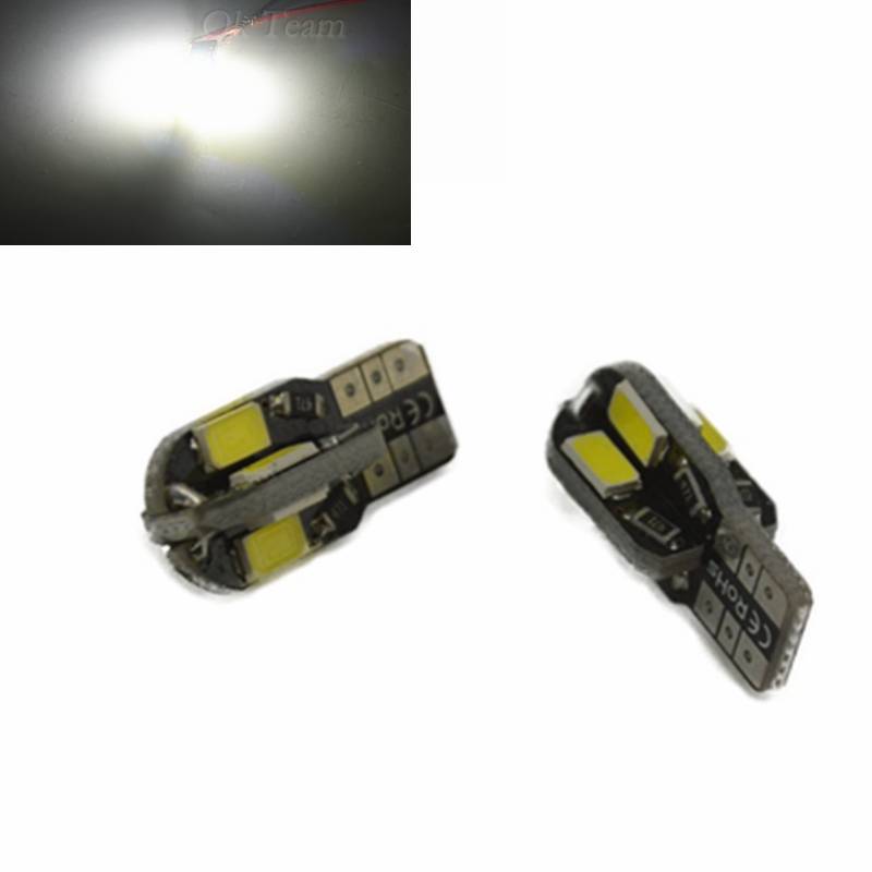 Myxl 10 Stks Canbus T10 8Smd 5630 5730 Led Auto Licht Geen Obc Fout W5W 194 Smd Lamp Wit Gloeilamp myxl kopen in de aanbieding Myxl 10 Stks Canbus T10 8Smd 5630 5730 Led Auto Licht Geen Obc Fout W5W 194 Smd Lamp Wit Gloeilamp myxl kopen in de aanbieding
