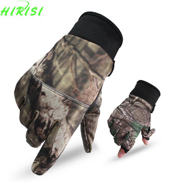 Myxl Camo Vissen Handschoenen Jacht Antislip 2 Vingers Cut Camping Fietsen Half Vinger myxl kopen in de aanbieding
