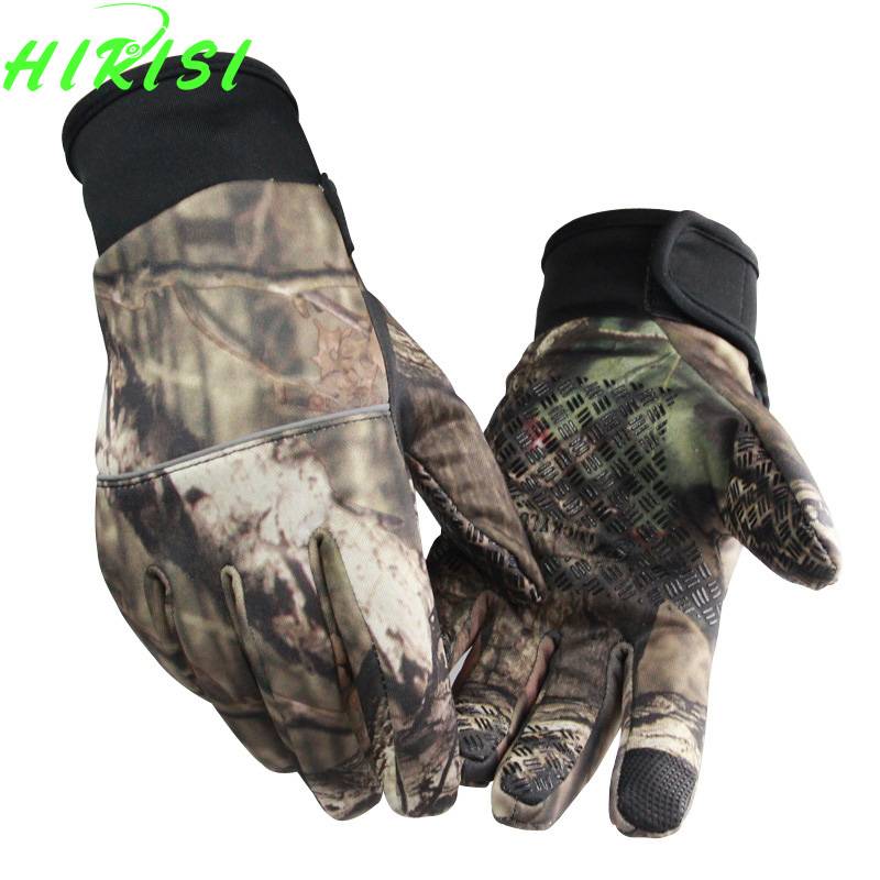 Myxl Camouflage Vissen Handschoenen Screen Touch Jacht Outdoor Sporting Camping Sml myxl kopen in de aanbieding